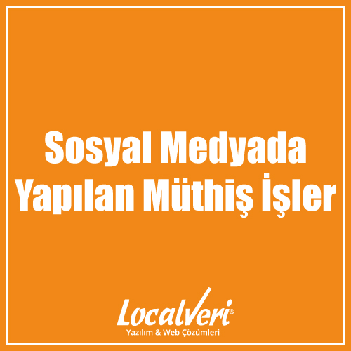 Sosyal Medyada Yapılan Müthiş İşler