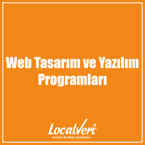 Web Tasarım ve Yazılım Programları
