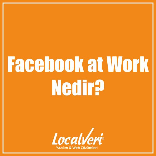 Facebook at Work Nedir?