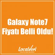 Galaxy Note7 Fiyatı Belli Oldu!