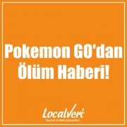 Pokemon GO'dan Ölüm Haberi!