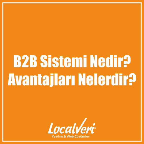 B2B Sistemi Nedir? Avantajları Nelerdir?