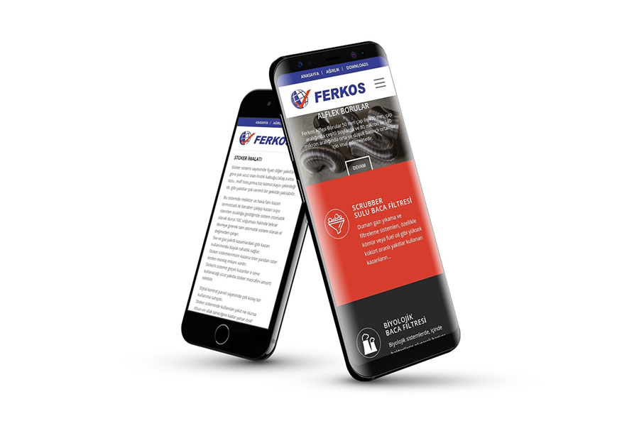 ısıtma soğutma website tasarımı